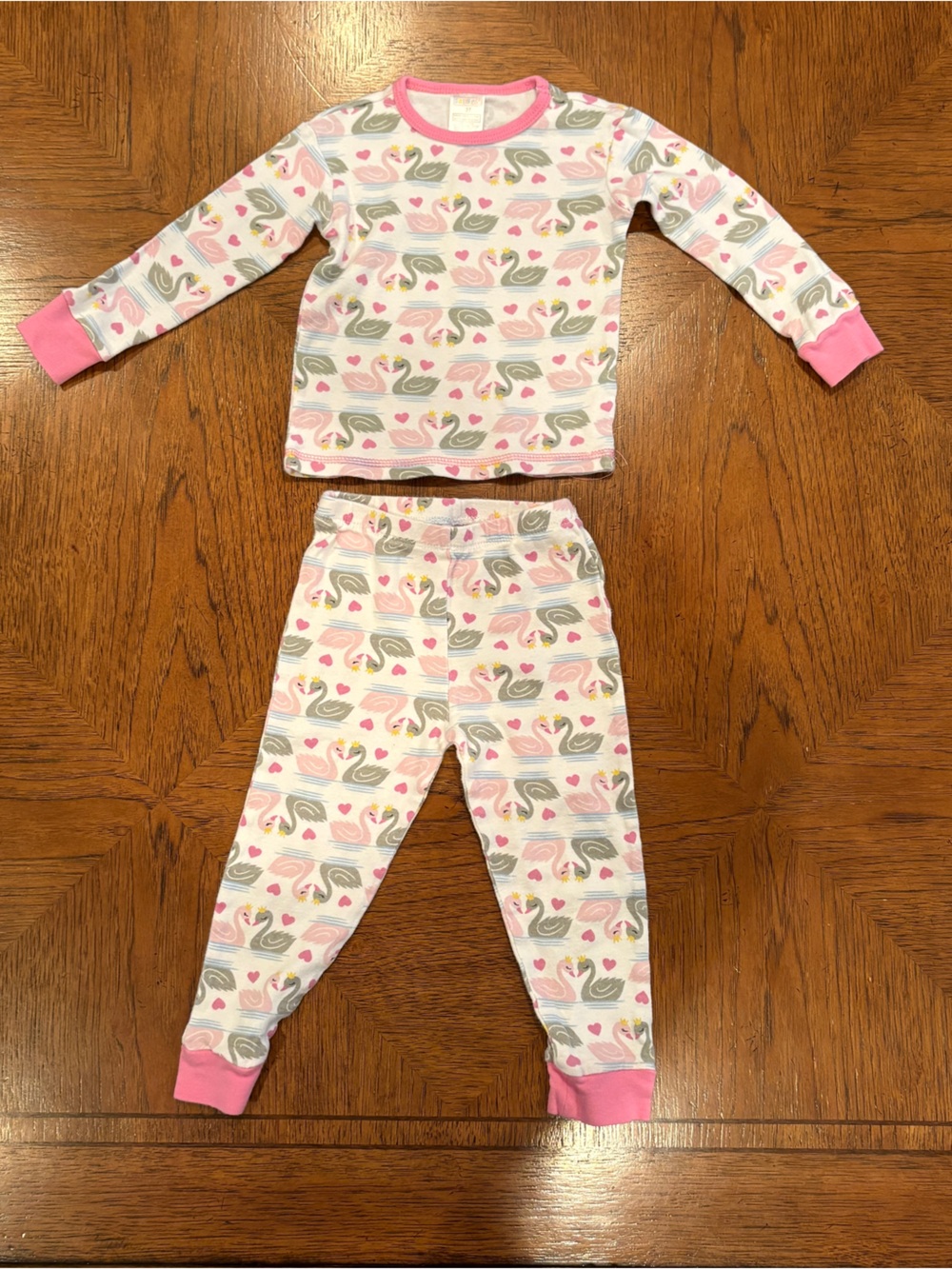 100% cotton Swan PJs